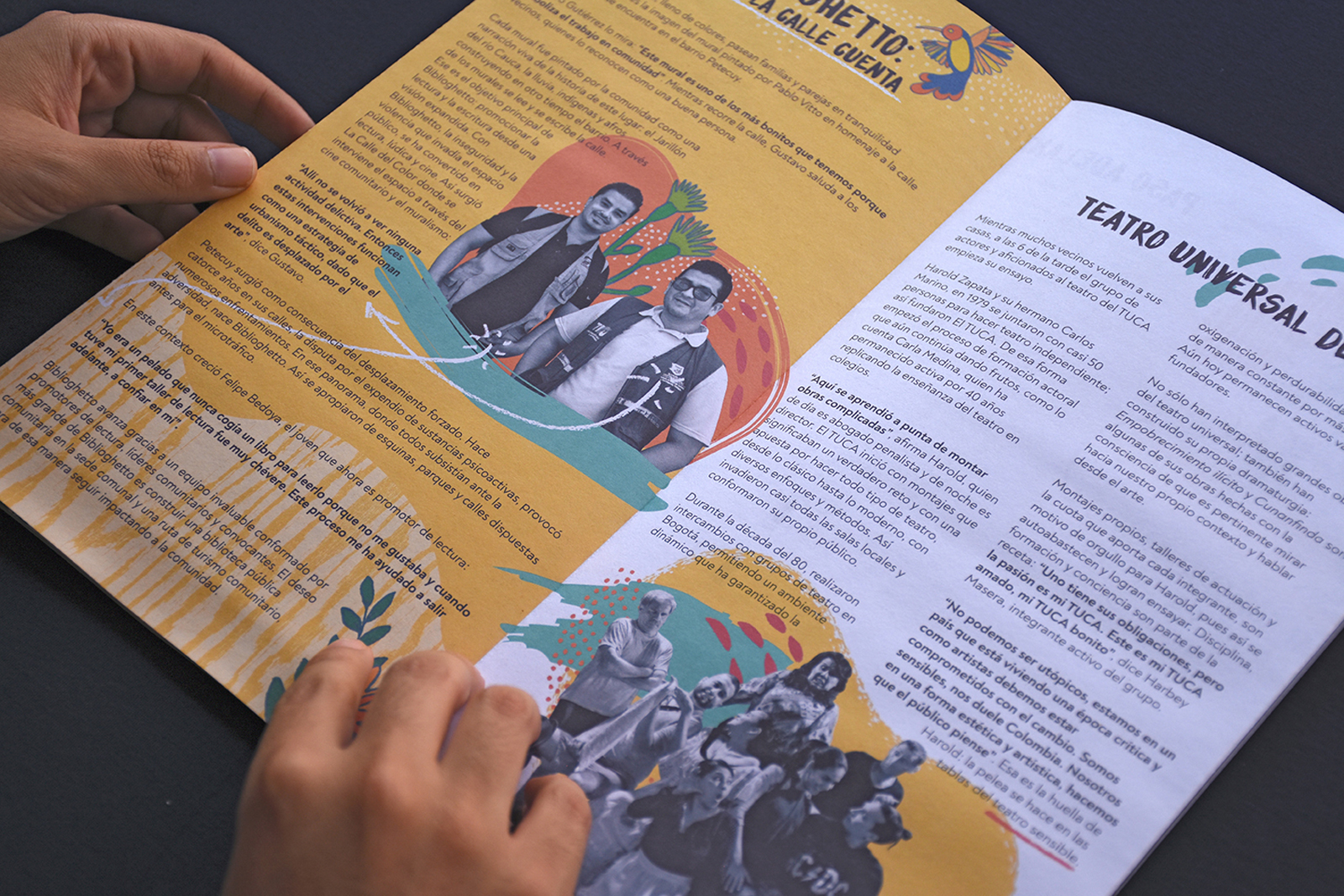 Huellas de mi barrio 13